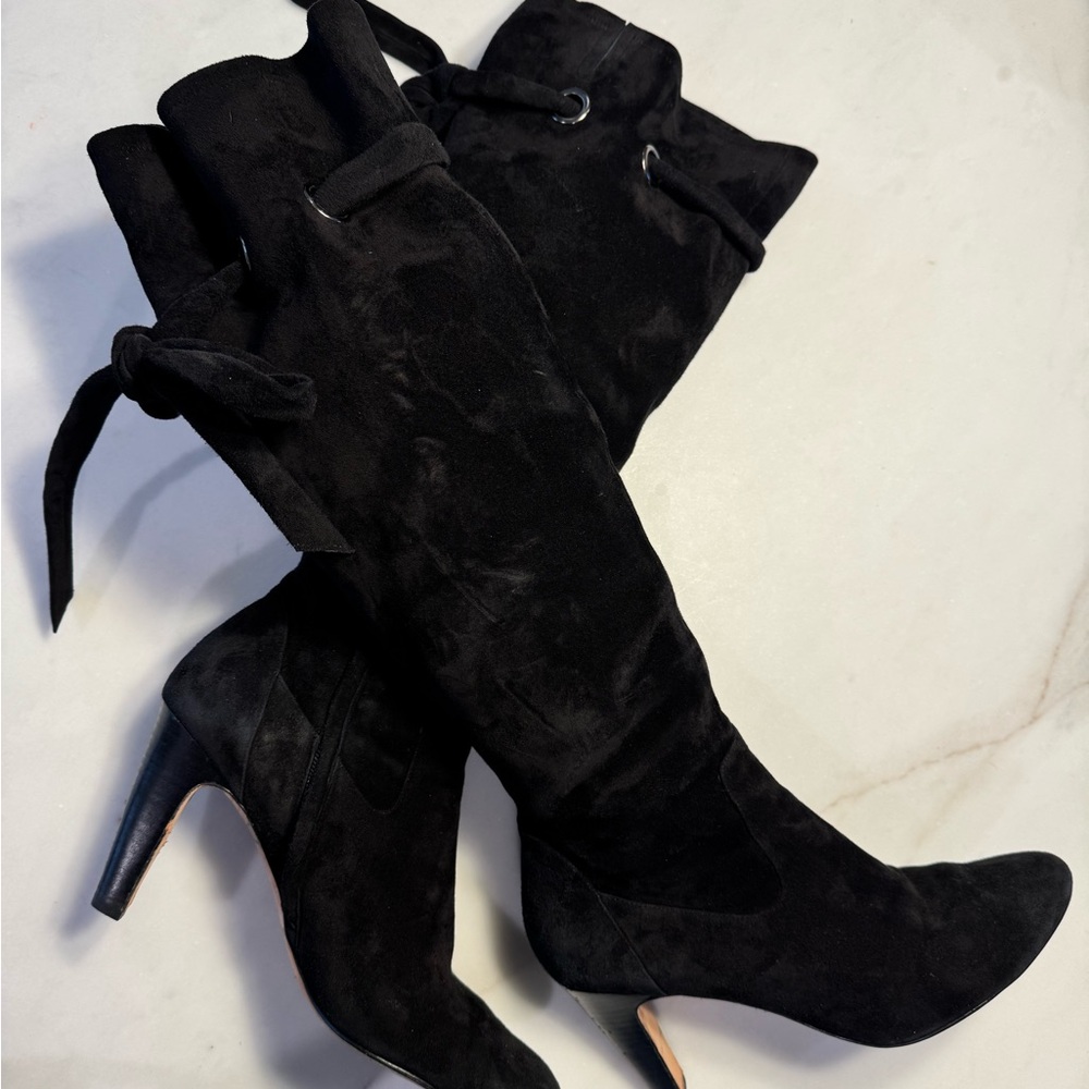 Cole Haan Black Over the Knee Boots